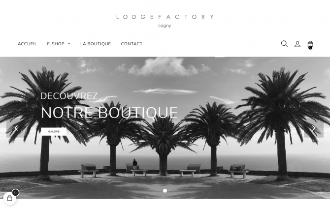 Je vous présente le site de vente en ligne de Lodge Factory - LODGE FACTORY 01 64 30 04 91